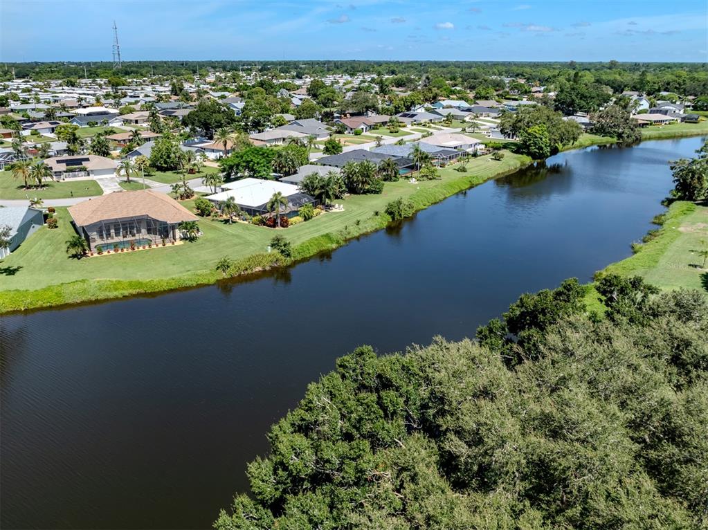 1224 Pine Needle Road Venice, FL 34285 - Photo 55 of 94 Water View looking North