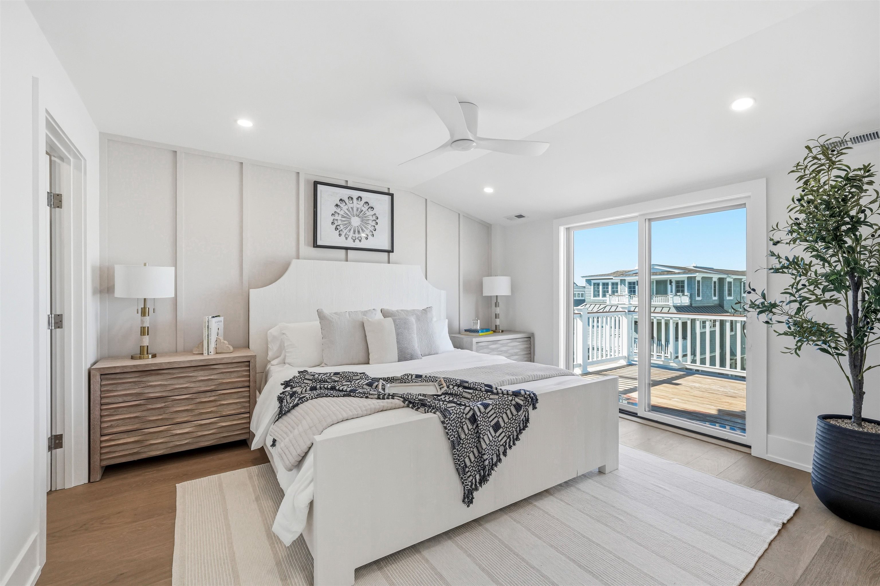 46 West 31st Avalon, NJ 08202 - Photo 38 of 50 a bedroom with a bed and a view of bedroom