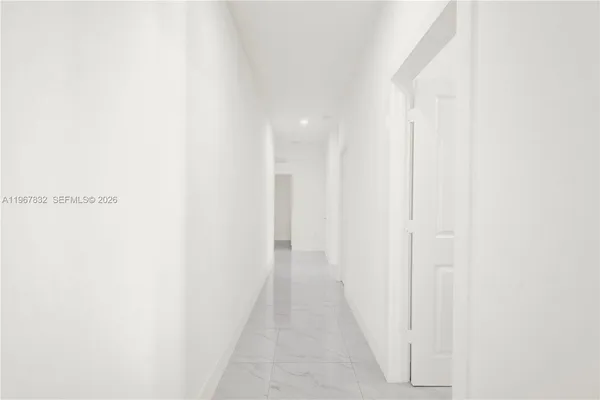 a view of a hallway