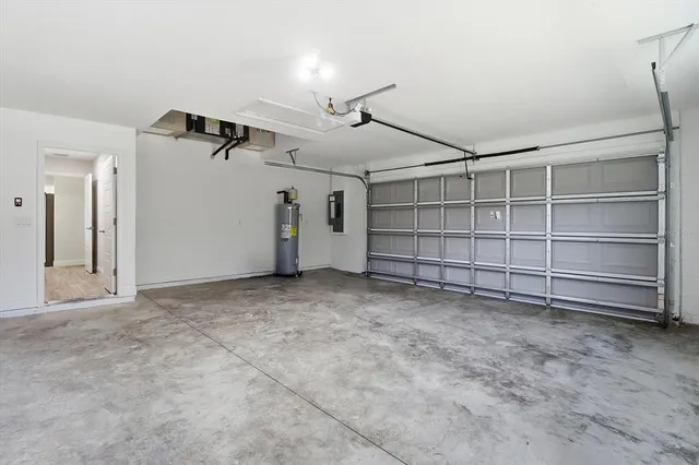 an empty room with a empty space