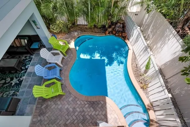 a view of an ocean and beach