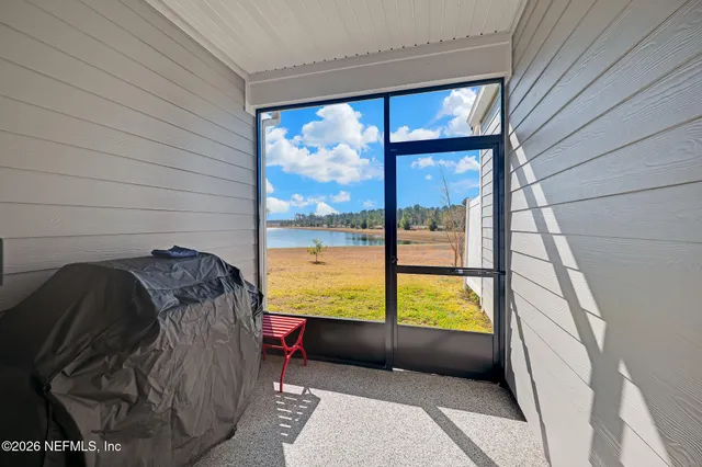 a house view with a outdoor space