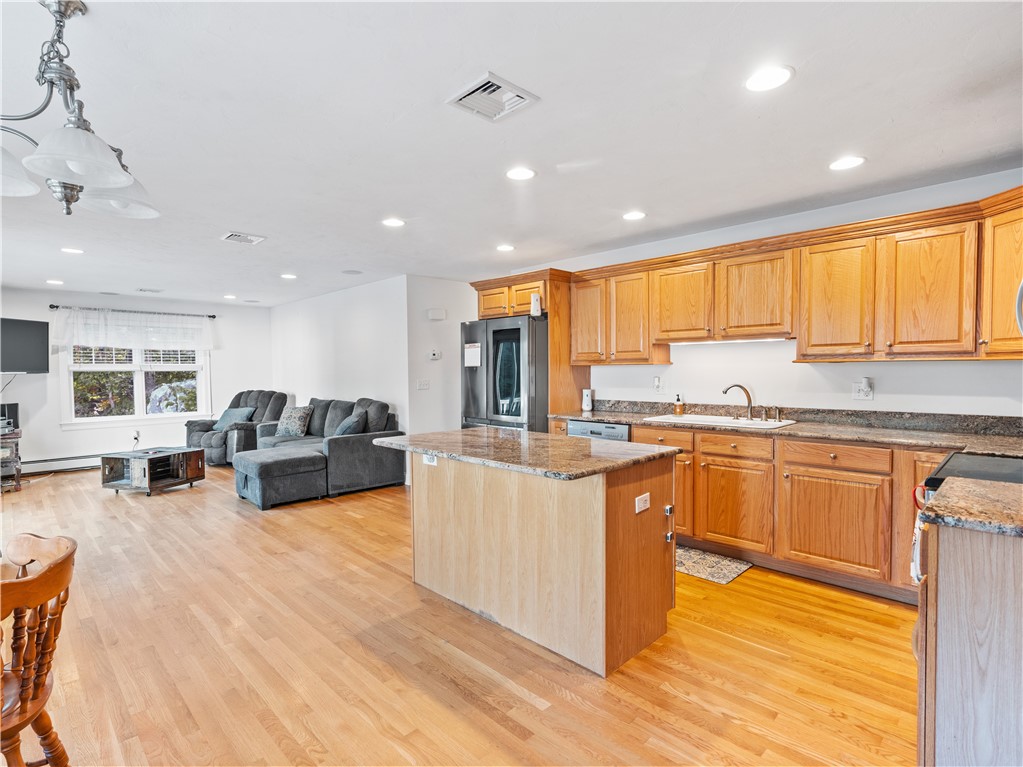 67 Rocky Hill Road Rehoboth, MA 02769 - Photo 40 of 45 In-Law/guest house kitchen and living room