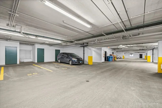 a view of parking area