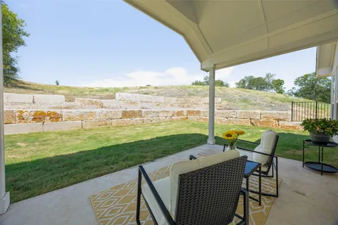 a view of outdoor space and patio
