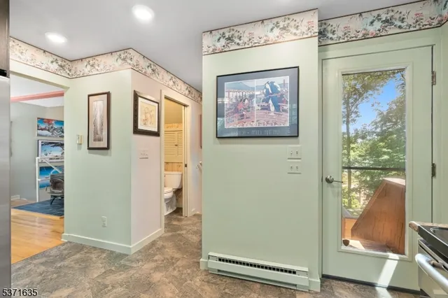 a view of a back yard of the house