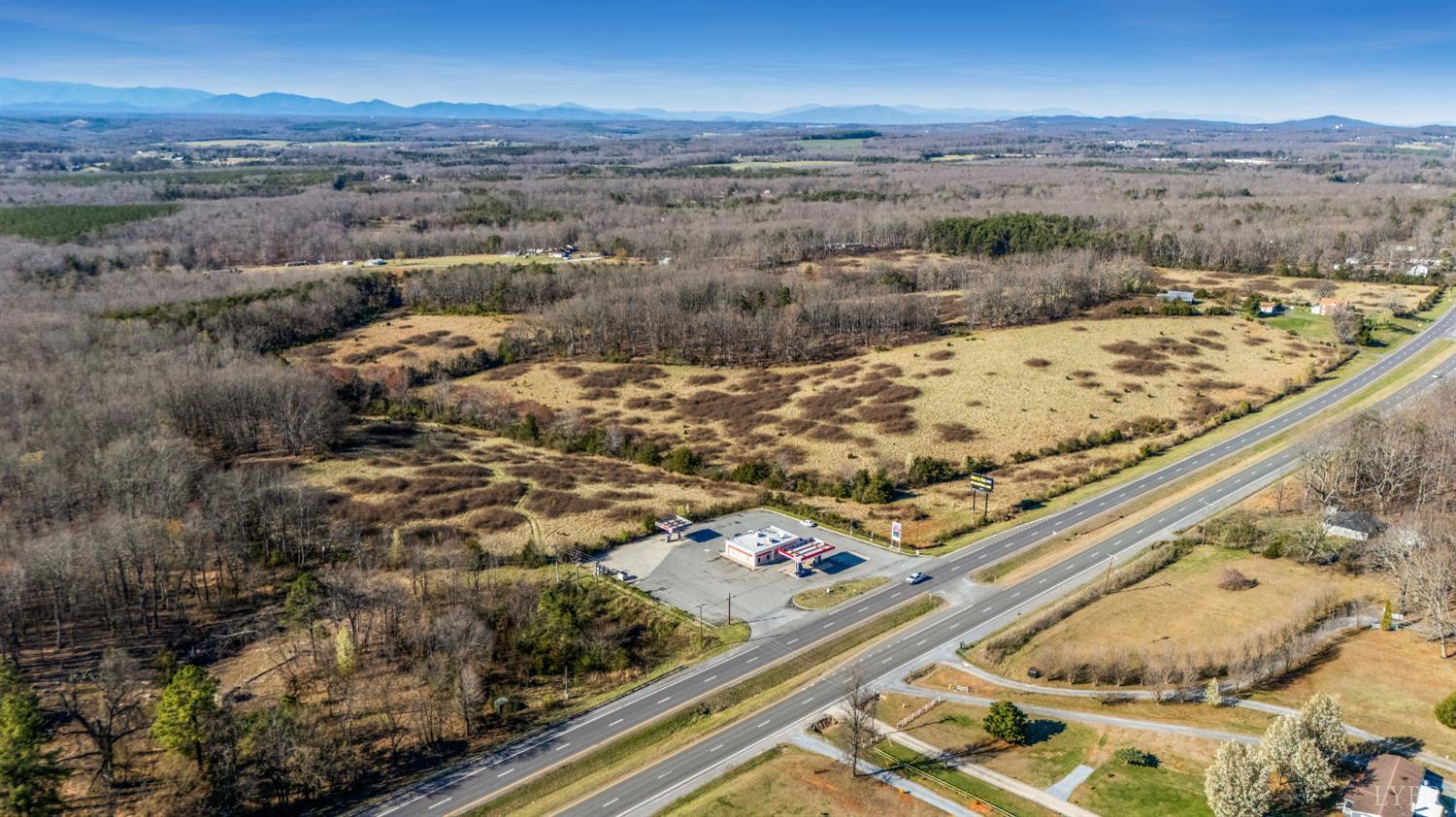 58 Wards Road Evington, VA 24550 - Photo 2 of 17 a view of city and mountain
