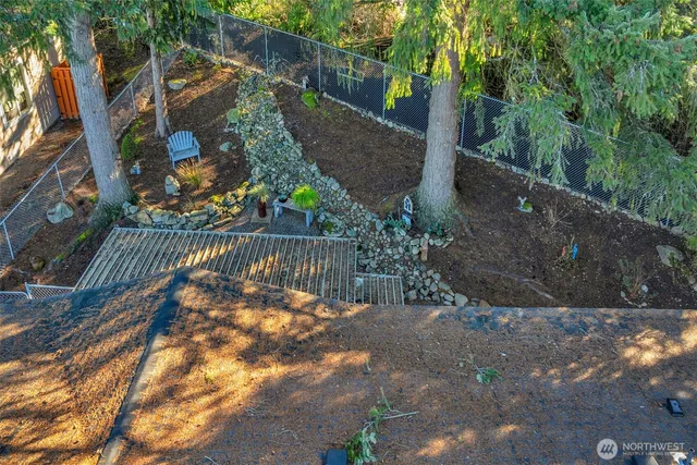 a view of outdoor space and yard