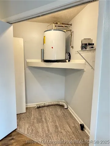 a view of a big yard with plants