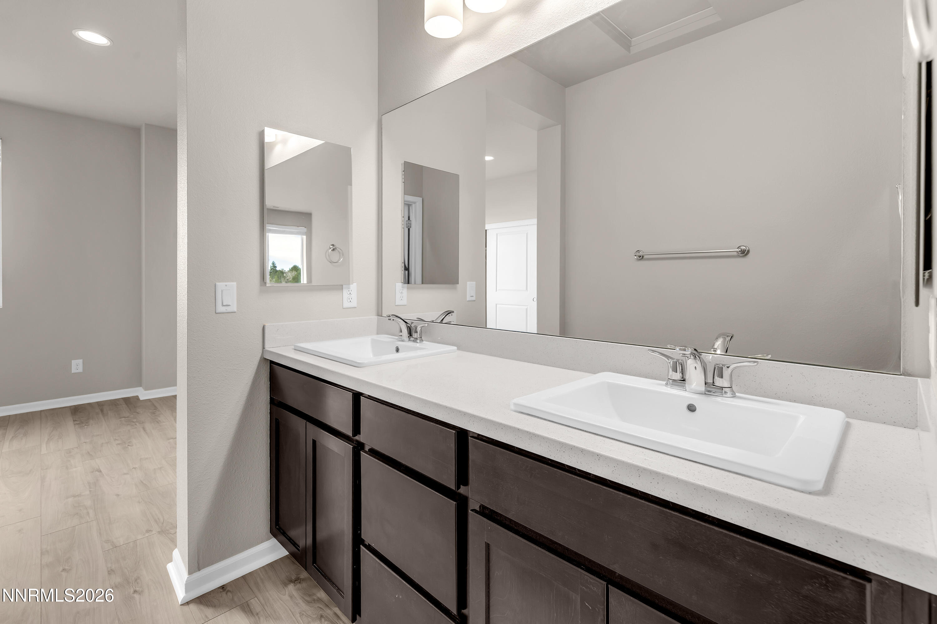2150 Altamira Drive Reno, NV 89523 - Photo 13 of 21 a bathroom with 2 sink and a mirror