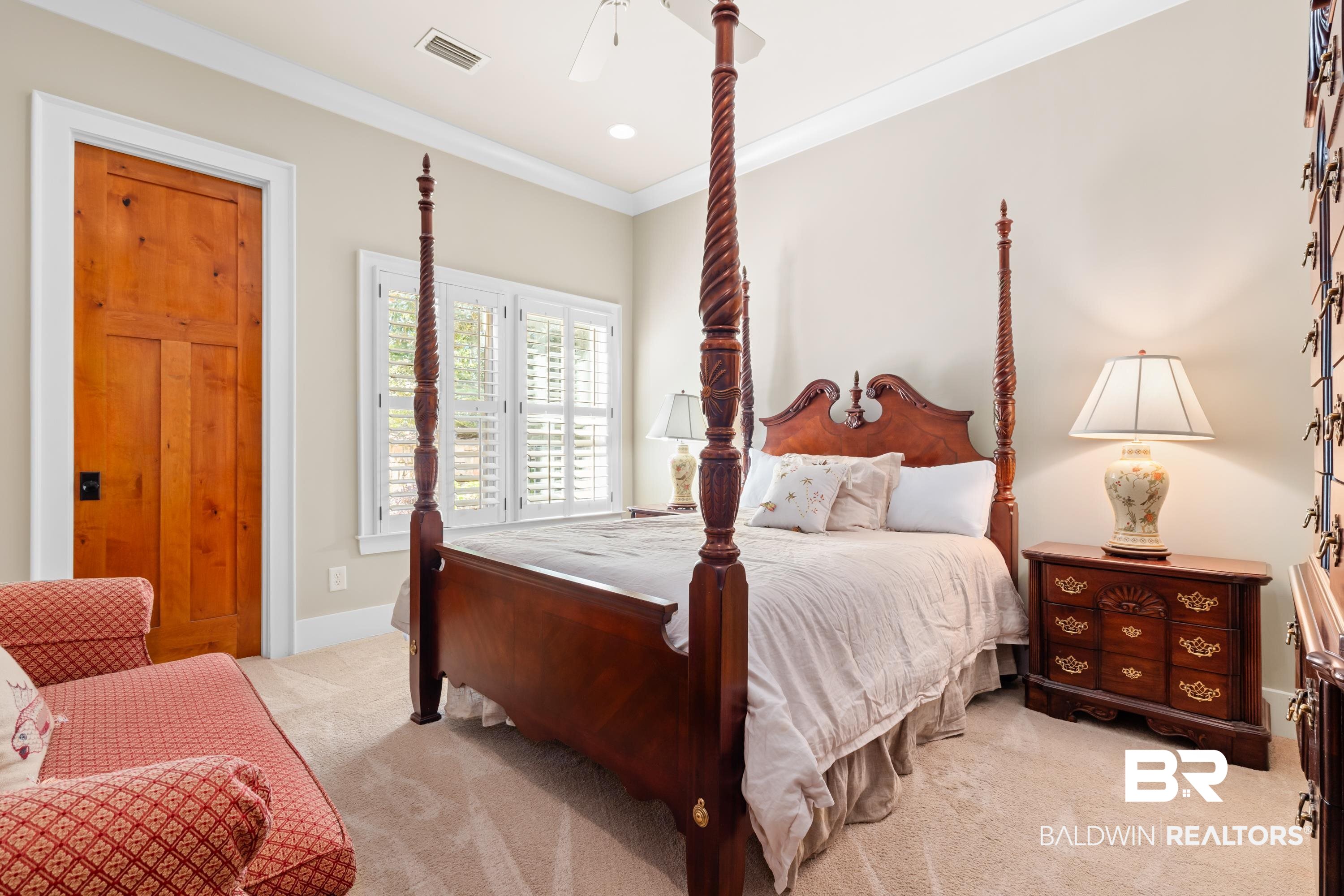 30057 Dolive Ridge Daphne, AL 36527 - Photo 23 of 55 Carpeted bedroom with ceiling fan and crown molding