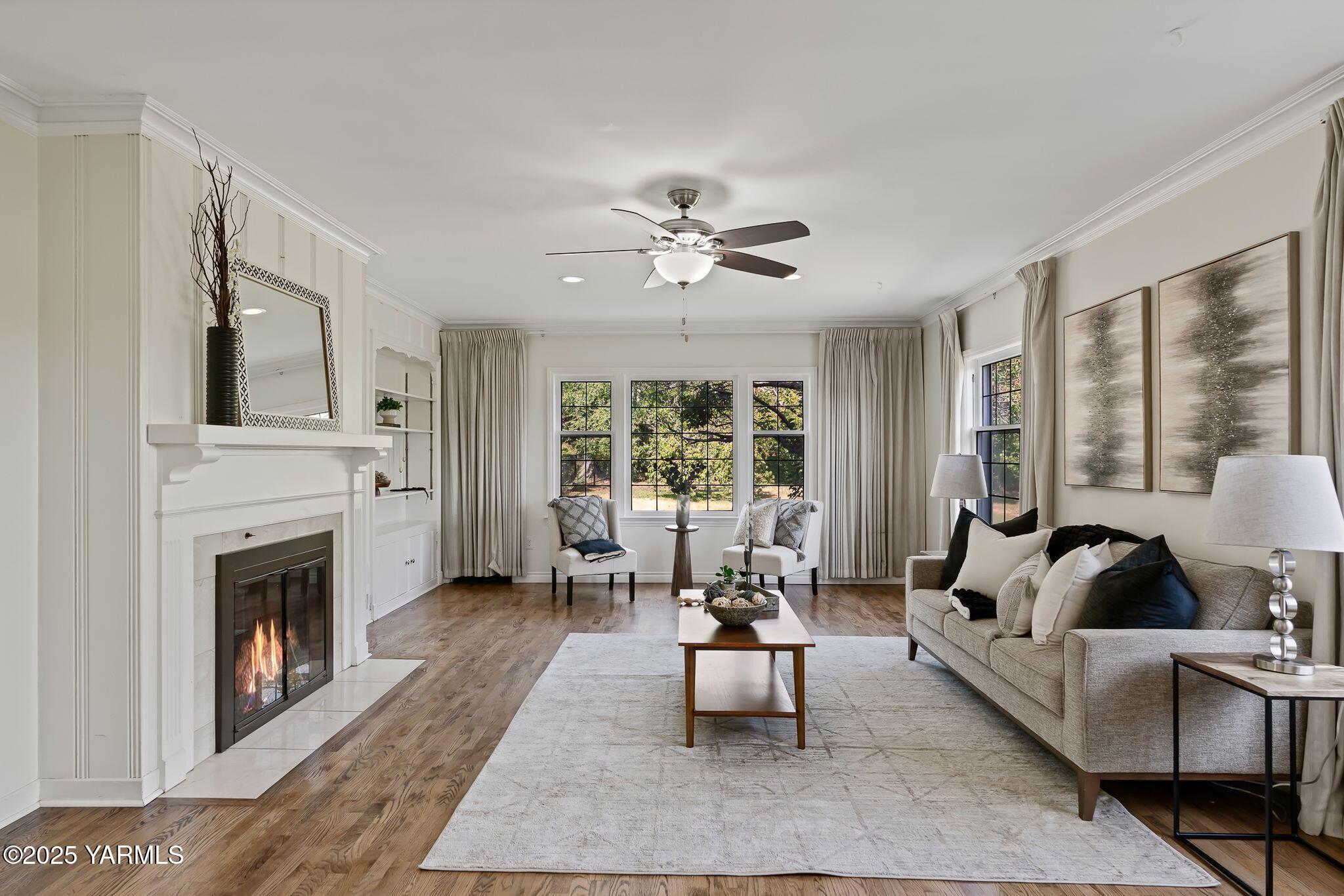 3310 Summitview Avenue Yakima, WA 98902 - Photo 5 of 39 a living room with furniture fireplace and window