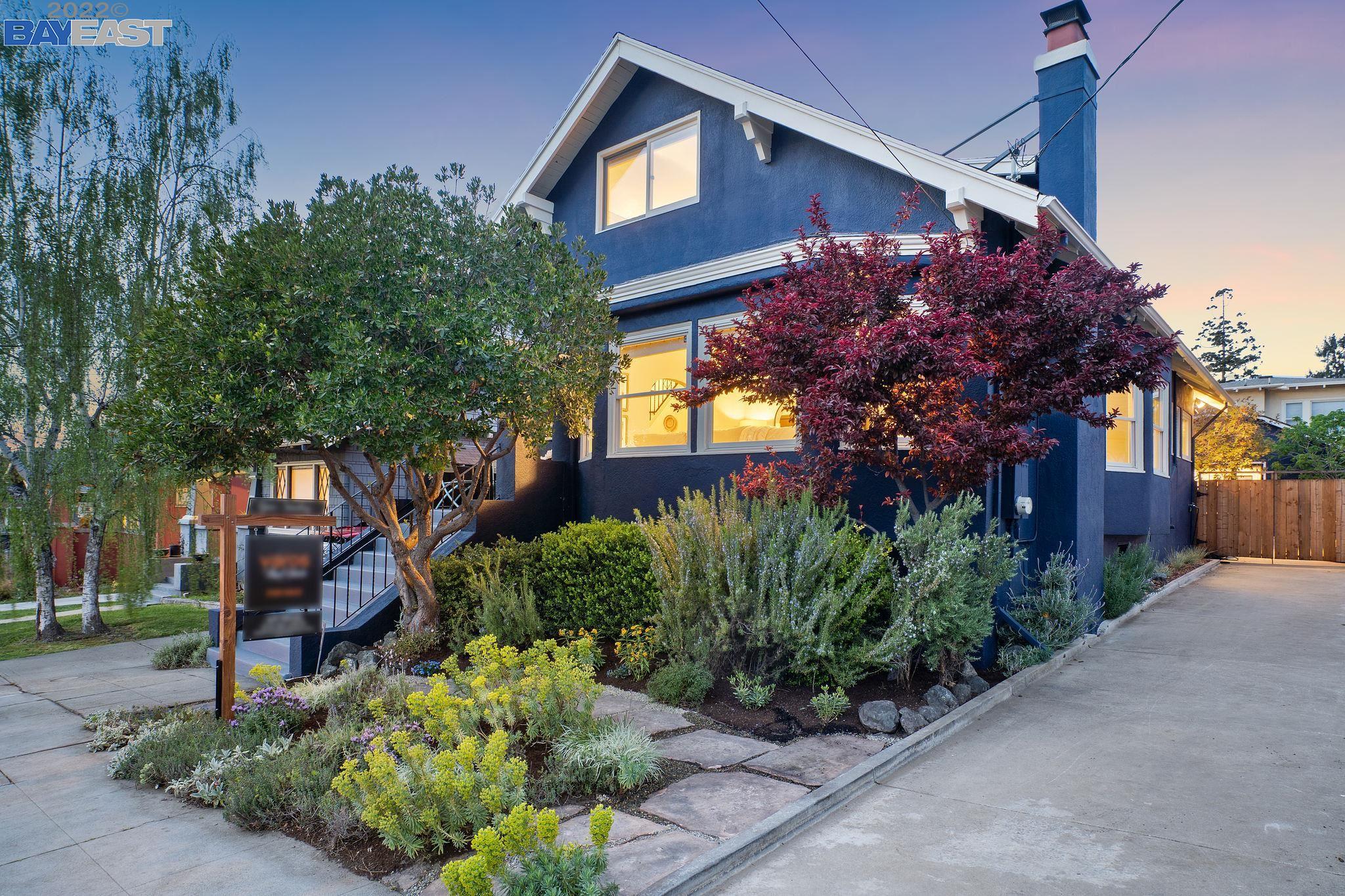 5944 Taft Avenue Oakland, CA 94618 - Photo 1 of 1 a front view of a house with a yard