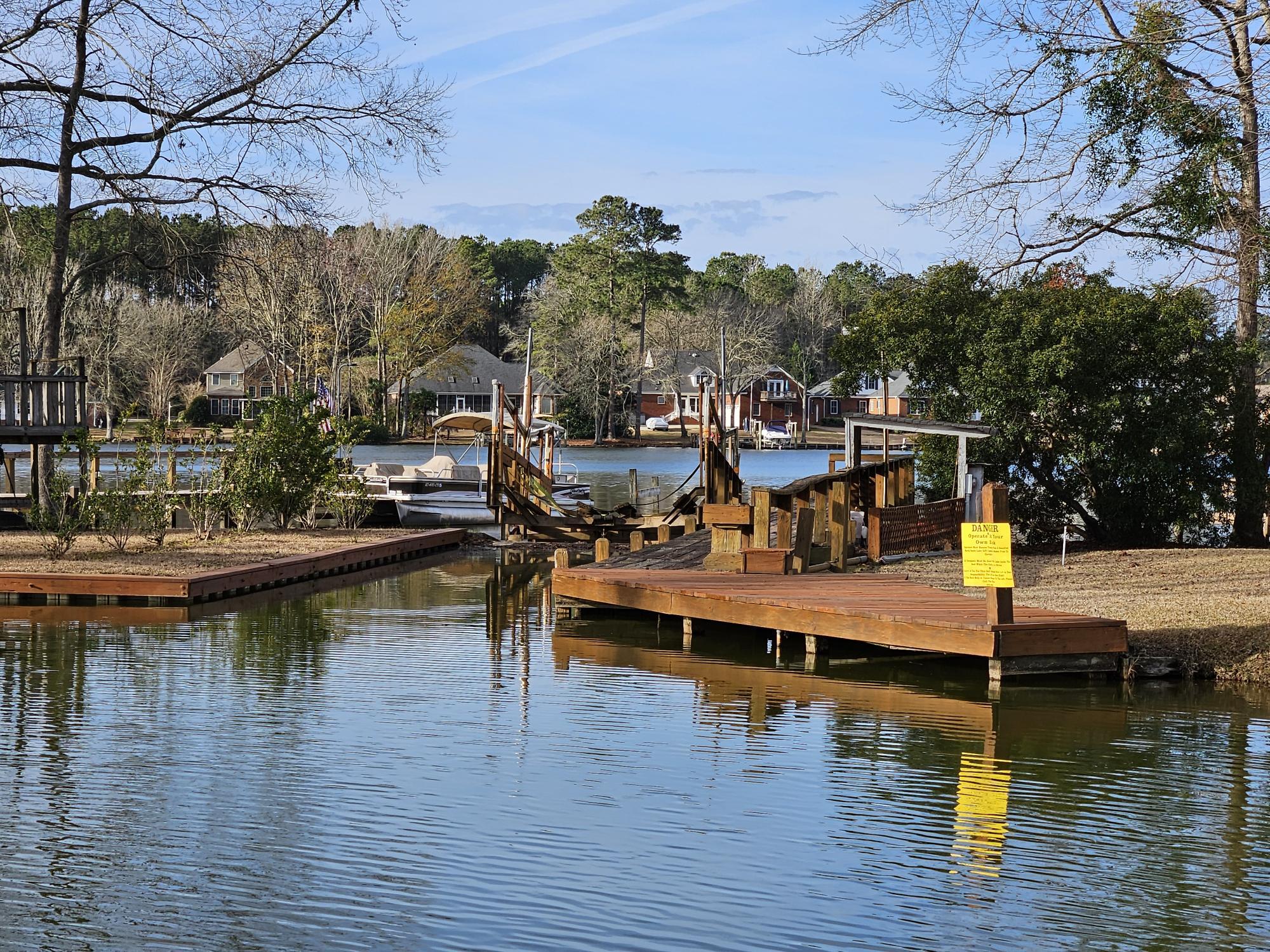 47 North Lake Circle Manning, SC 29102 - Photo 58 of 74 BOAT LIFT INTO LAKE MARION