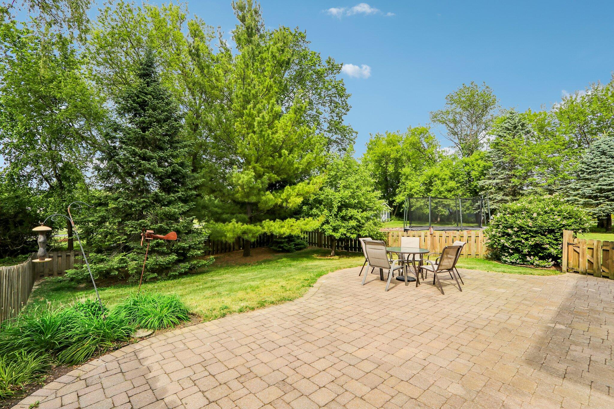 W5692 Sunset Ridge Road Walworth, WI 53184 - Photo 2 of 54 Beautiful Patio with Peaceful View