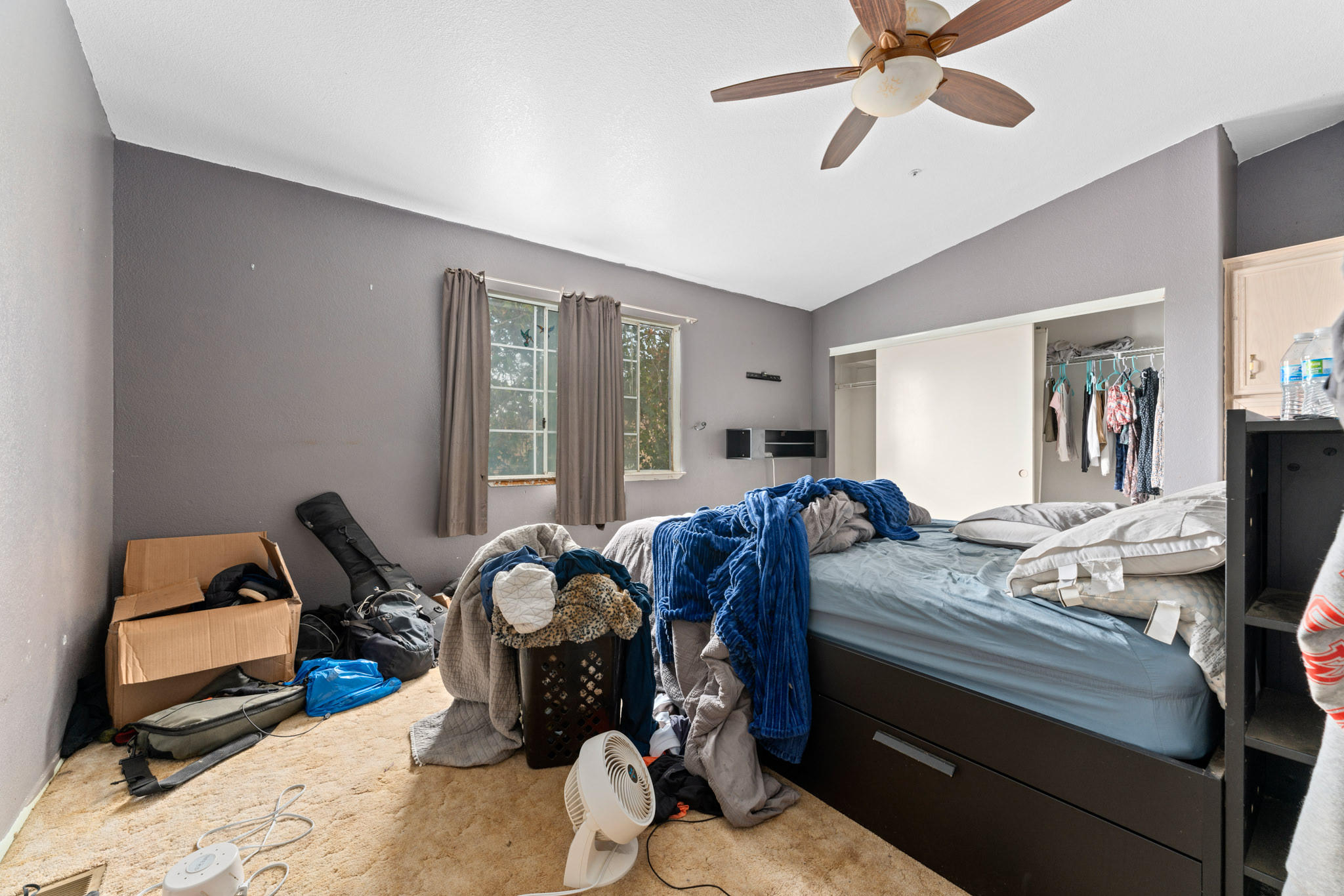 32035 Mountain Shadow Road Acton, CA 93510 - Photo 22 of 34 a bedroom with bed or furniture and a window