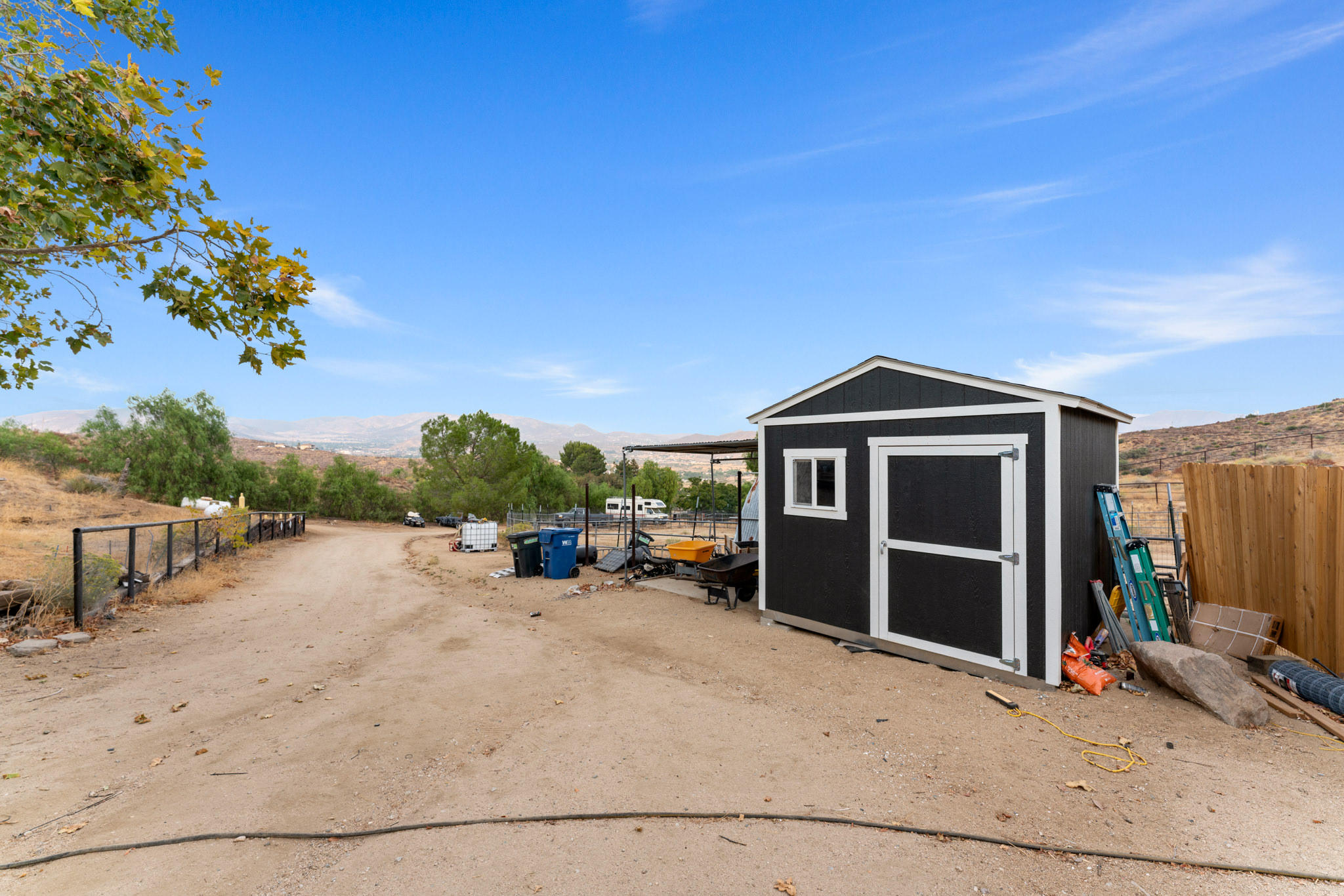 32035 Mountain Shadow Road Acton, CA 93510 - Photo 27 of 34 a view of a house with a yard