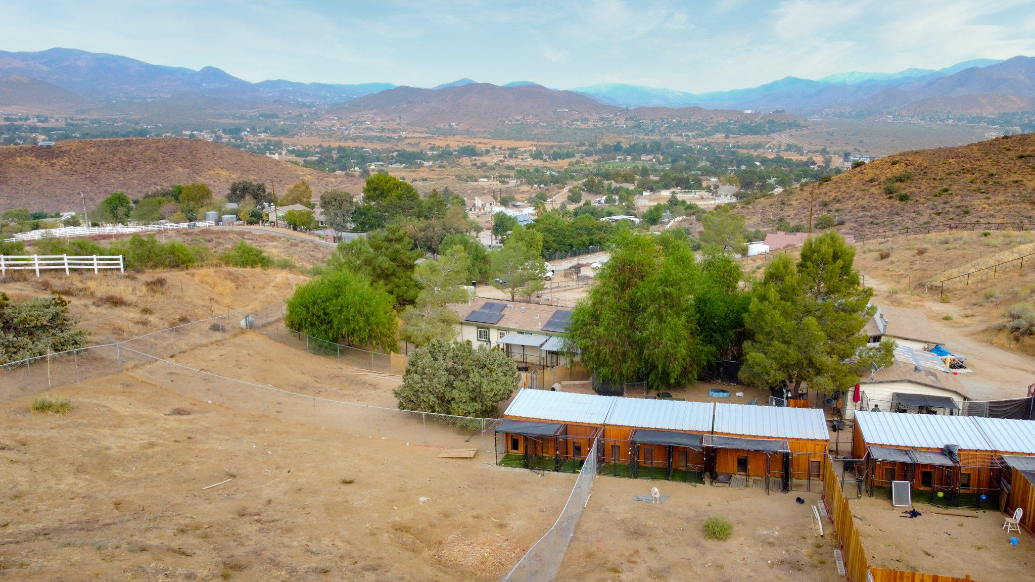 32035 Mountain Shadow Road Acton, CA 93510 - Photo 33 of 34 an aerial view of a house with a garden