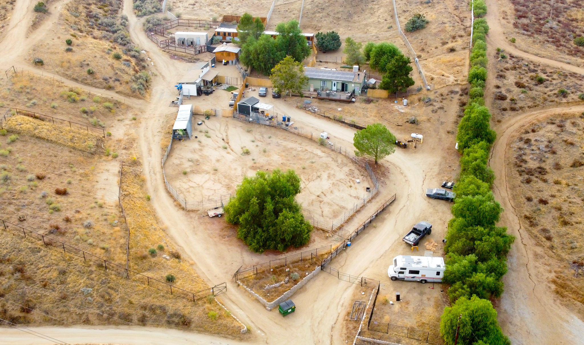 32035 Mountain Shadow Road Acton, CA 93510 - Photo 10 of 34 an aerial view of a house with a swimming pool