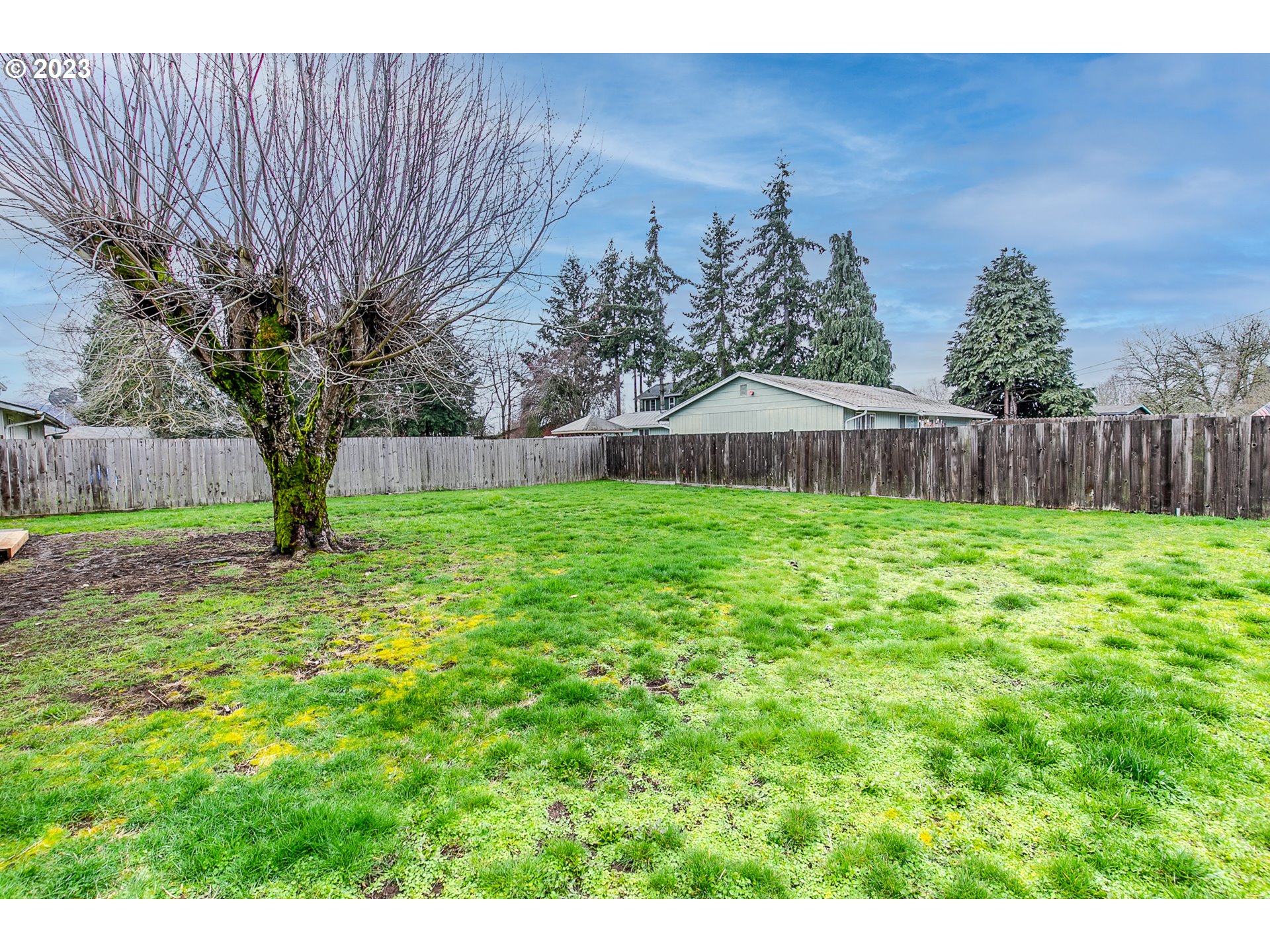 594 39th Street Springfield, OR 97478 - Photo 18 of 18 a house view with swimming pool in front of it