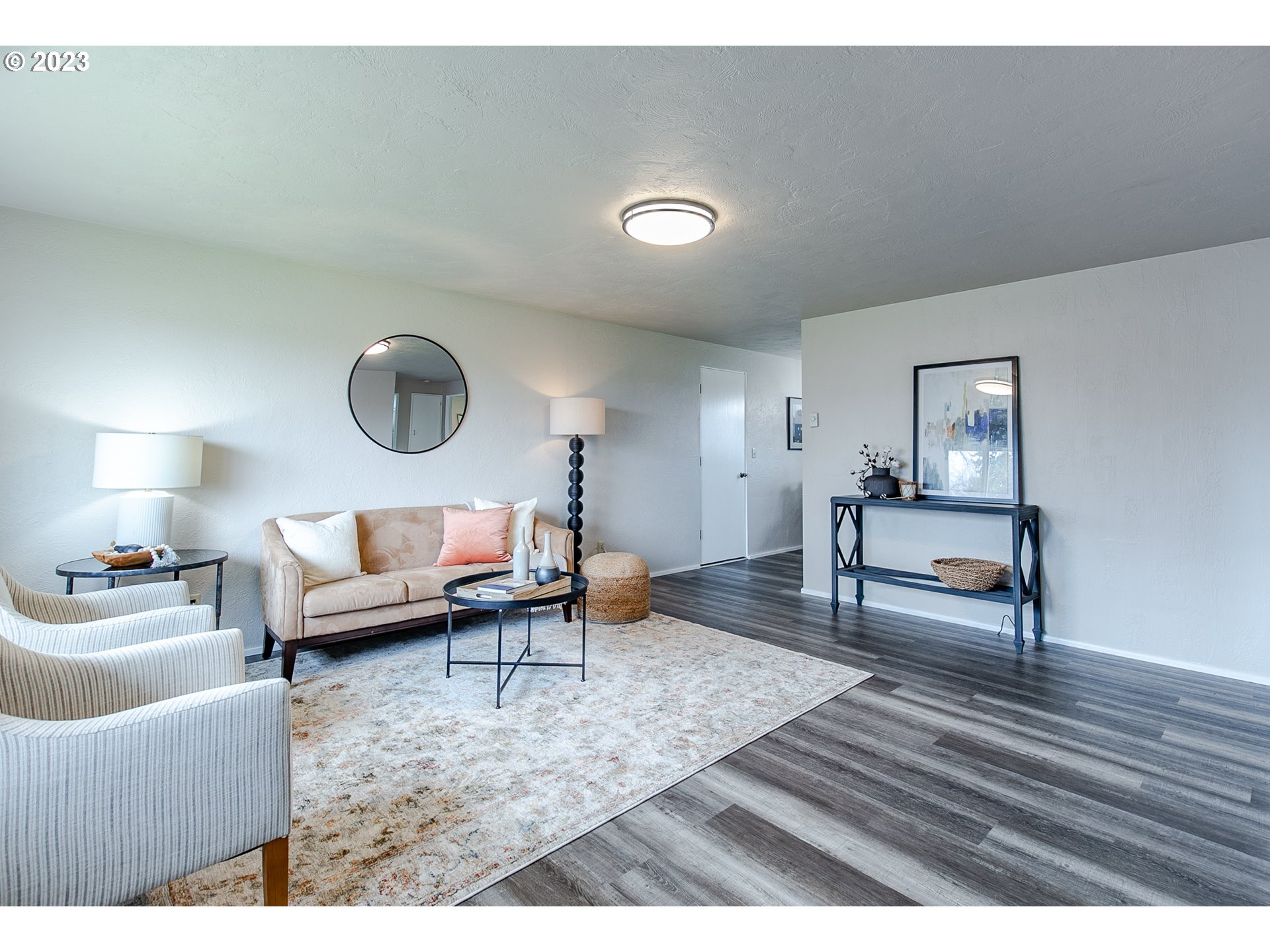 594 39th Street Springfield, OR 97478 - Photo 5 of 18 a living room with furniture and a wooden floor