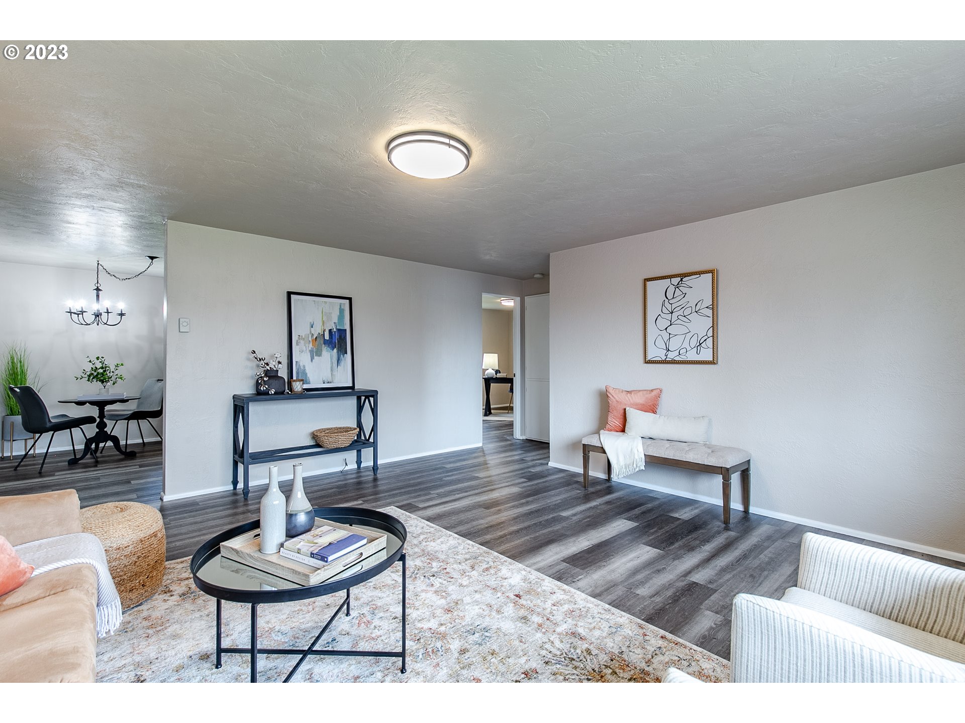 594 39th Street Springfield, OR 97478 - Photo 7 of 18 a living room with furniture and a wooden floor