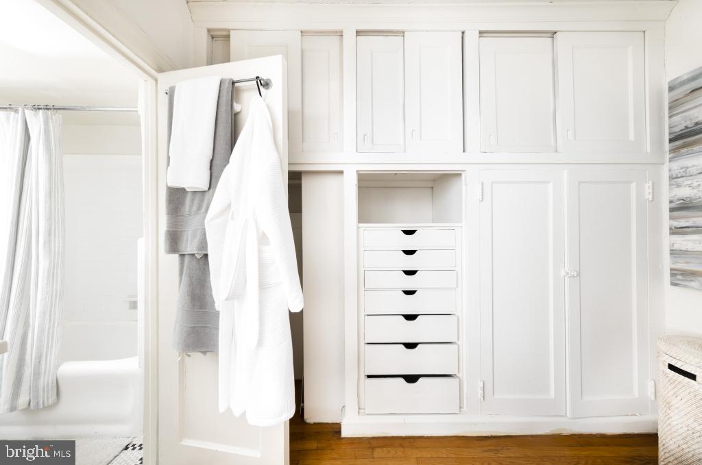 2100-2 Walnut Street, Unit 12K Philadelphia, PA 19103 - Photo 5 of 34 a view of walk in closet with white walls