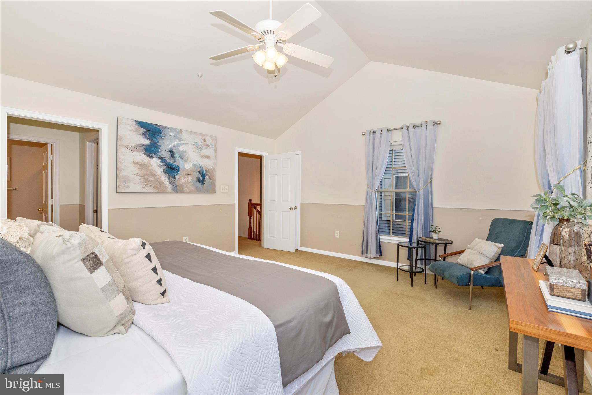 2409 Rippling Brook Road Frederick, MD 21701 - Photo 27 of 69 a bedroom with a bed furniture and a large window
