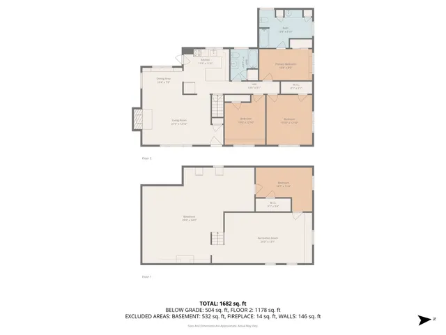 a picture of a floor plan