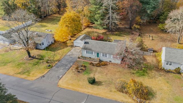 a view of lake and mountain