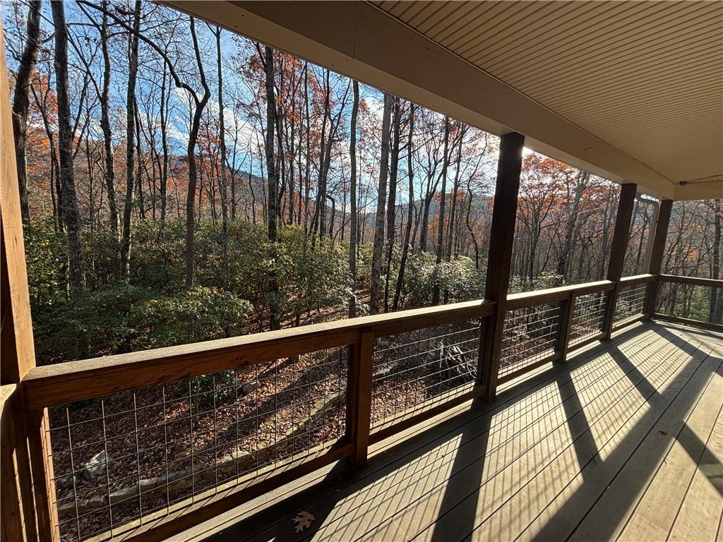 1038 Wilkins Cove Road Suches, GA 30572 - Photo 79 of 89 a view of balcony