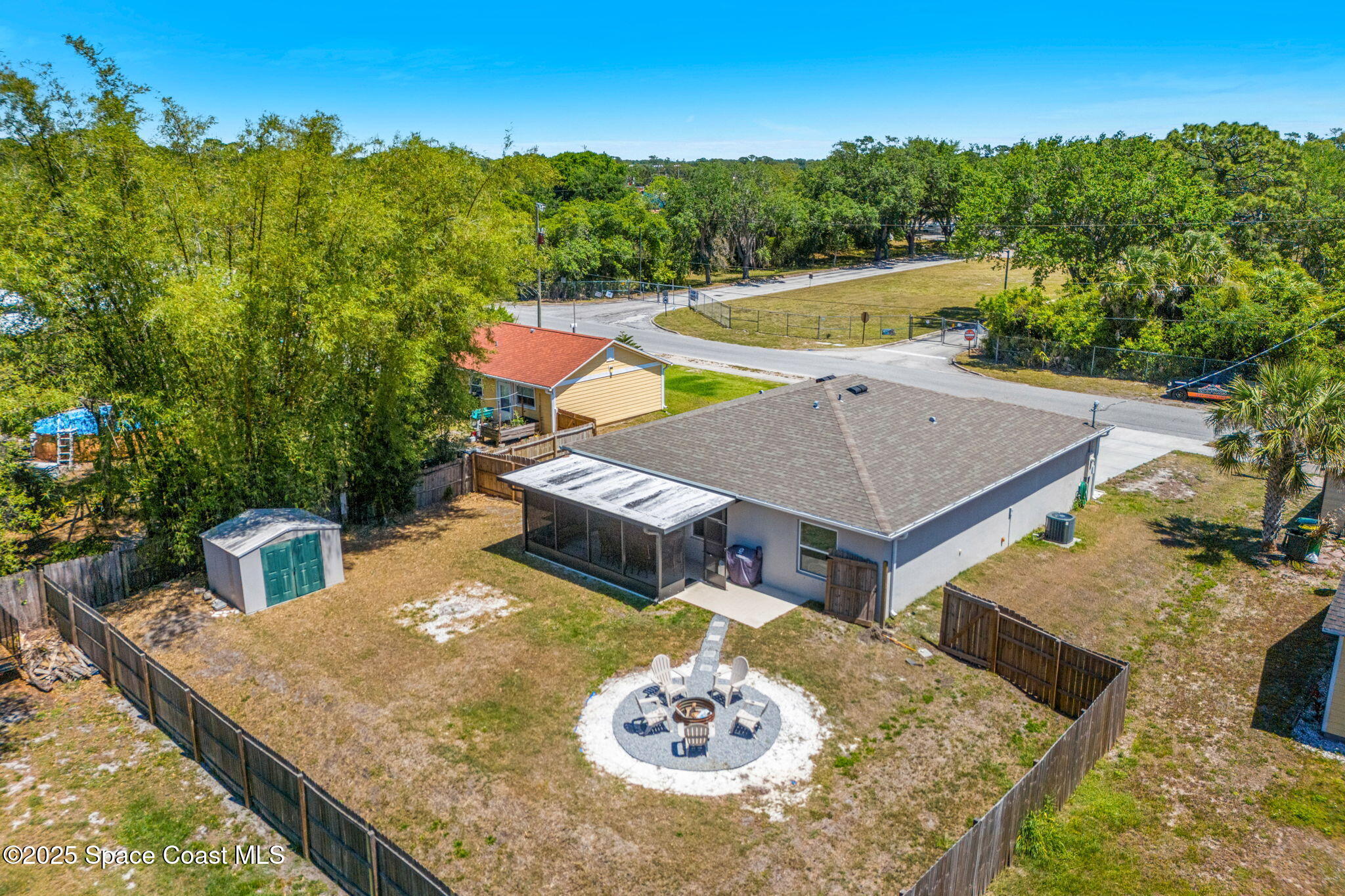 6162 Rena Avenue Cocoa, FL 32927 - Photo 34 of 42 swimming pool view with a seating space