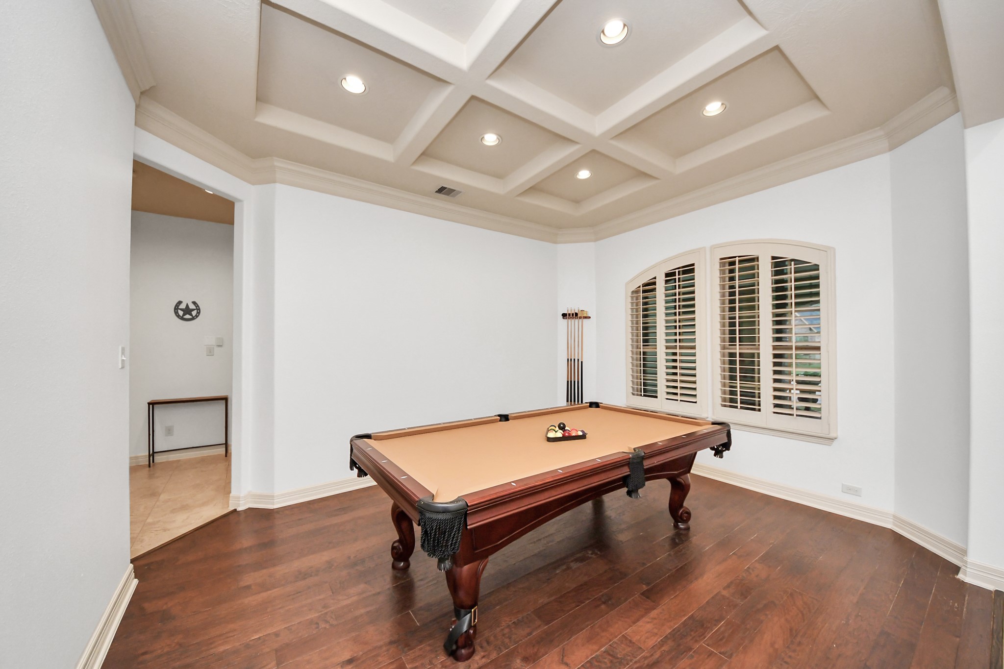 10410 Mossback Pine Road Katy, TX 77494 - Photo 6 of 34 a room with pool table and windows