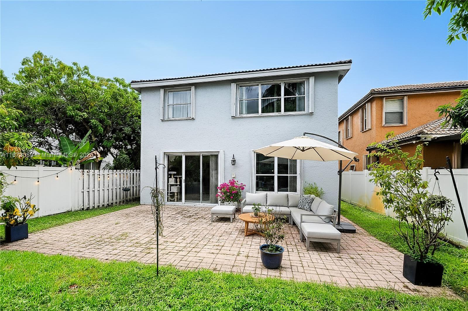 15025 Southwest 19th Court Miramar, FL 33027 - Photo 22 of 28 a front view of a house with patio