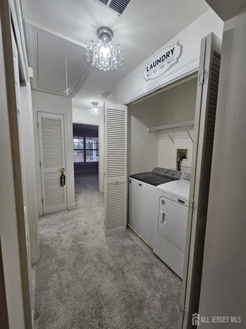 a view of balcony with wooden floor