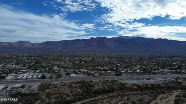 an aerial view of city