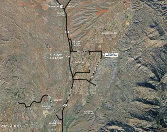 a view of city and mountain