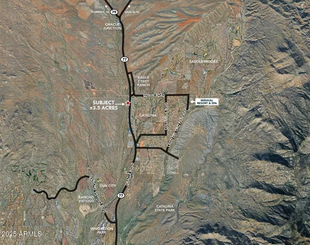 a view of city and mountain