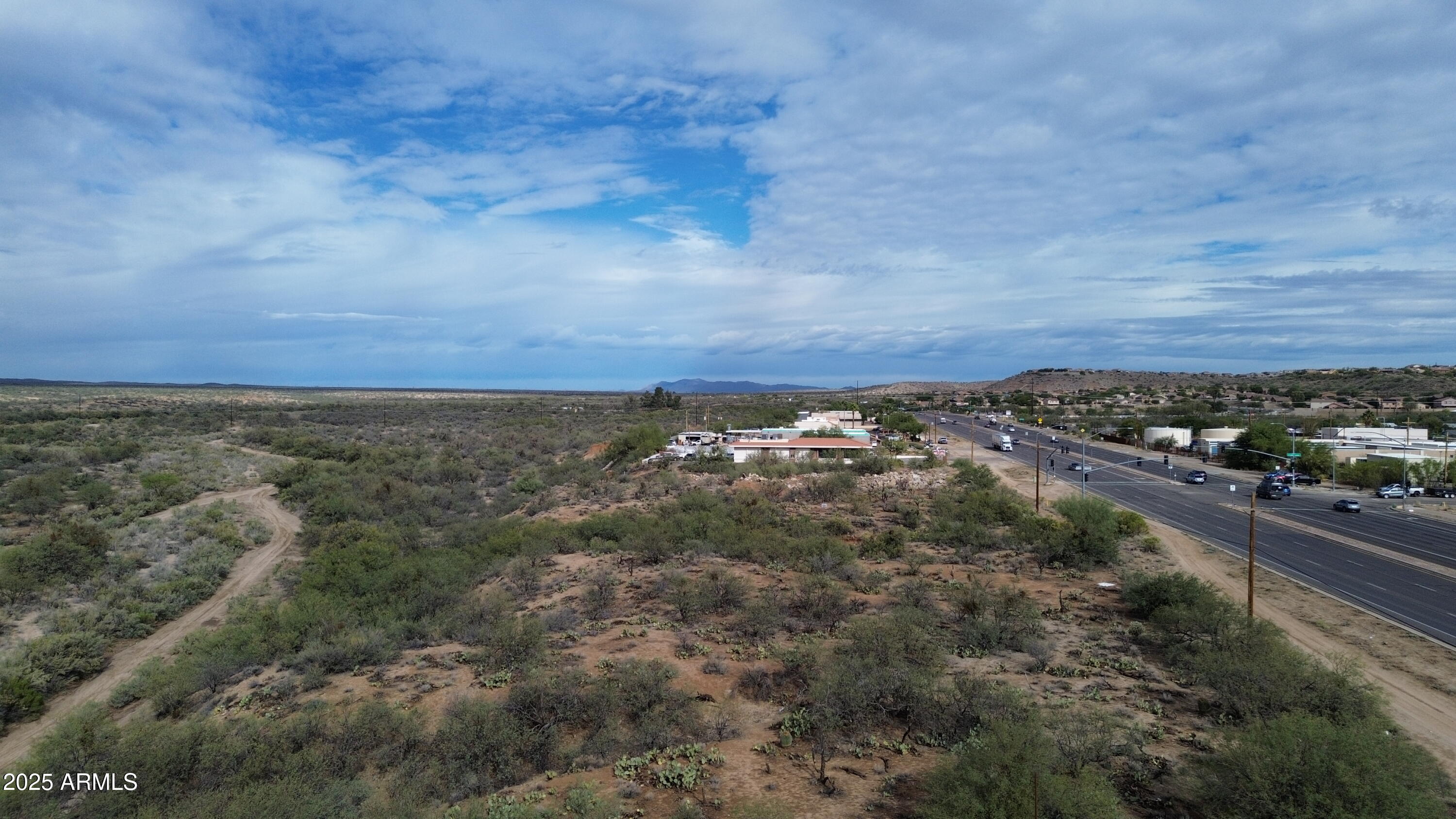 16633 North Oracle Road Tucson, AZ 85739 - Photo 39 of 40 an aerial view of residential building and trees