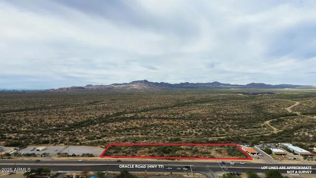 a view of a city with a mountain