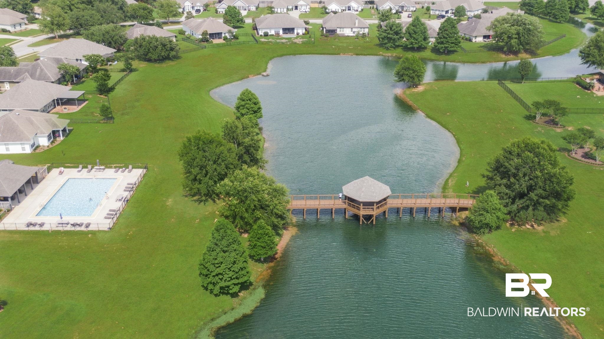 11909 Alabaster Drive Daphne, AL 36526 - Photo 36 of 41 6 Acre Pond