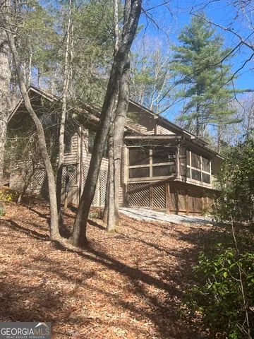 a view of outdoor space with trees