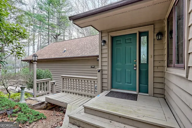 a view of a room with chandelier