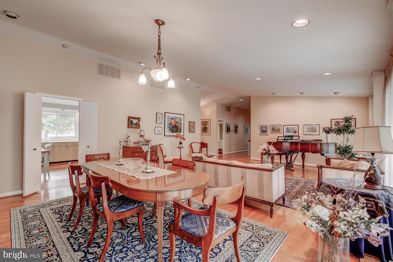 3408 Englemeade Road Baltimore, MD 21208 - Photo 9 of 46 VIEW FROM THE DINING ROOM