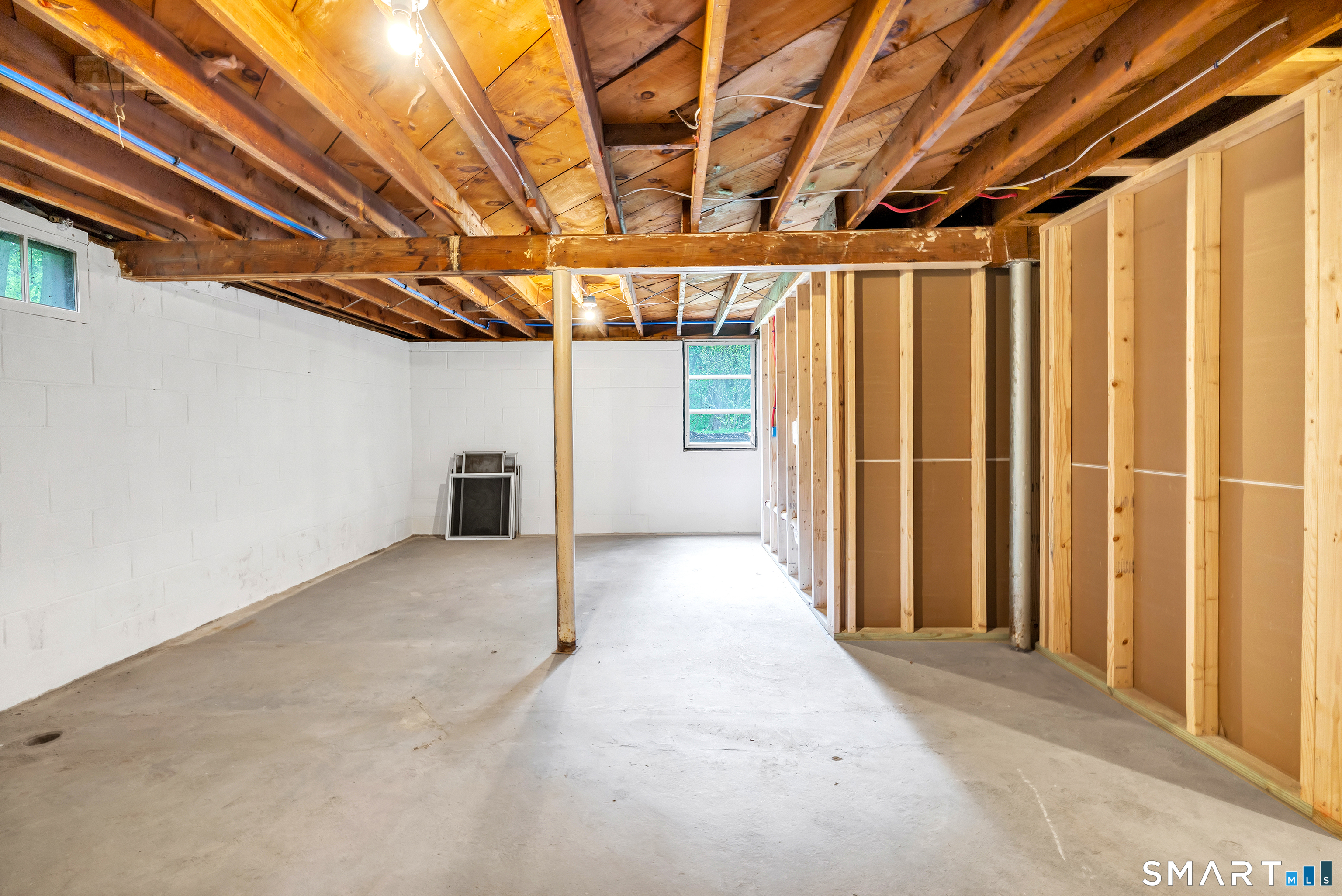 7 Longview Road Newtown, CT 06482 - Photo 32 of 40 a view of hallway with wooden walls