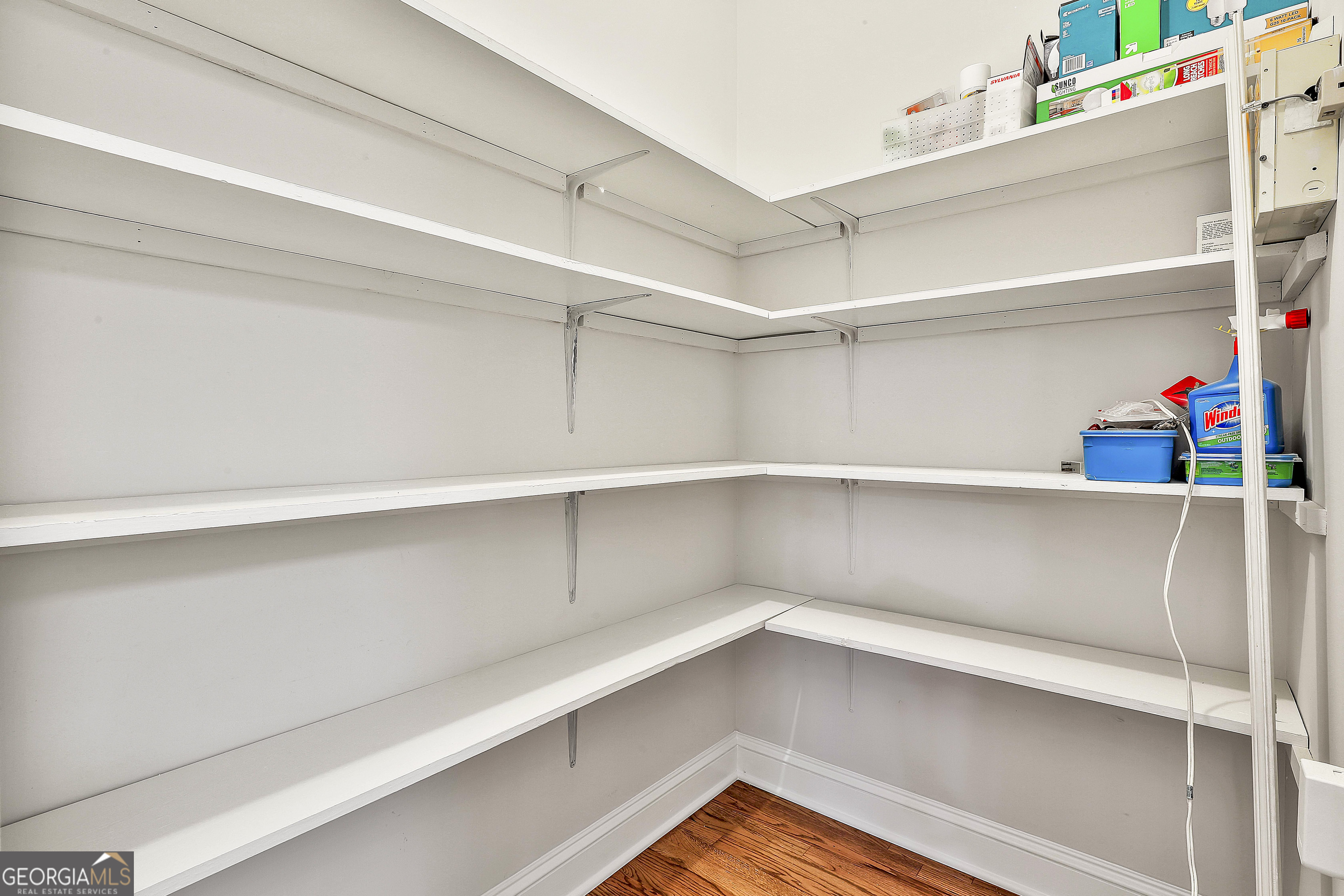 365 Pendleton Trail Tyrone, GA 30290 - Photo 28 of 55 a view of a room with racks on the wall