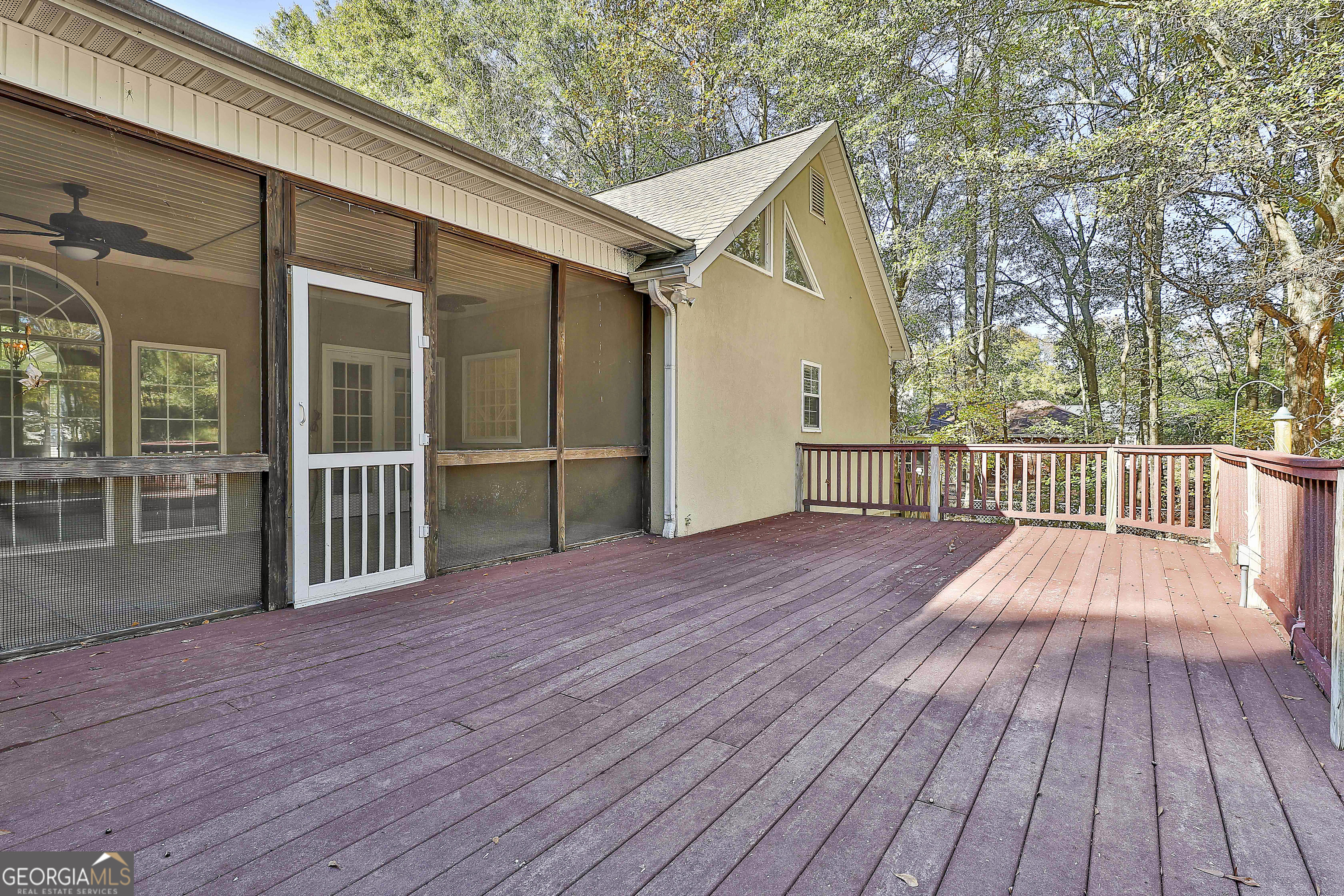 365 Pendleton Trail Tyrone, GA 30290 - Photo 48 of 55 a view of a house with wooden deck