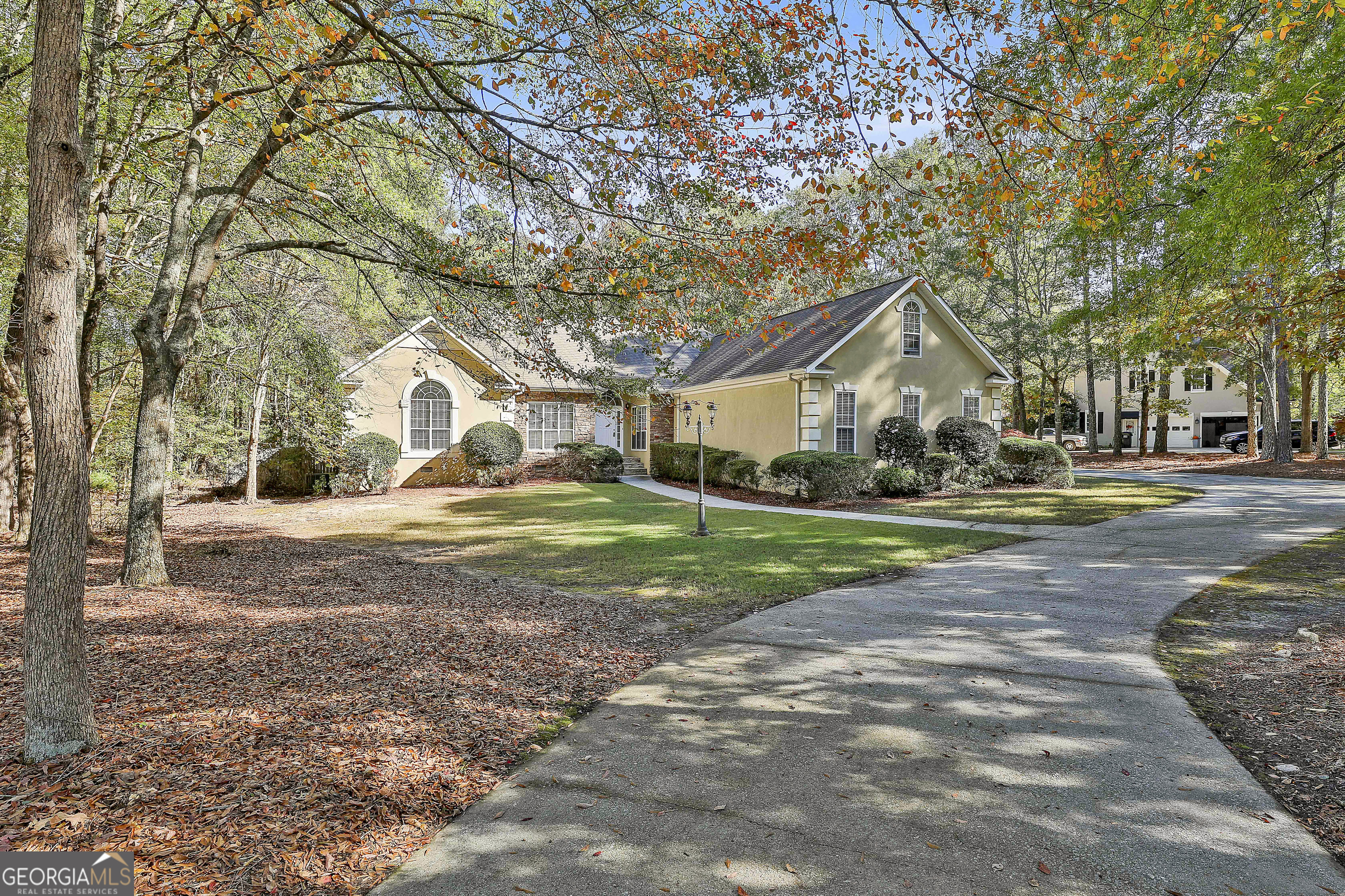 365 Pendleton Trail Tyrone, GA 30290 - Photo 6 of 55 a view of road with large trees