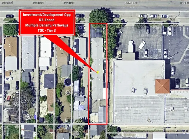 a view of tall buildings