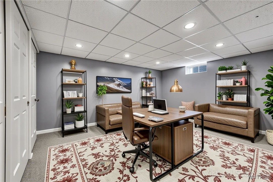 9681 Wagner Road Holland, NY 14080 - Photo 40 of 50 virtually staged basement office
